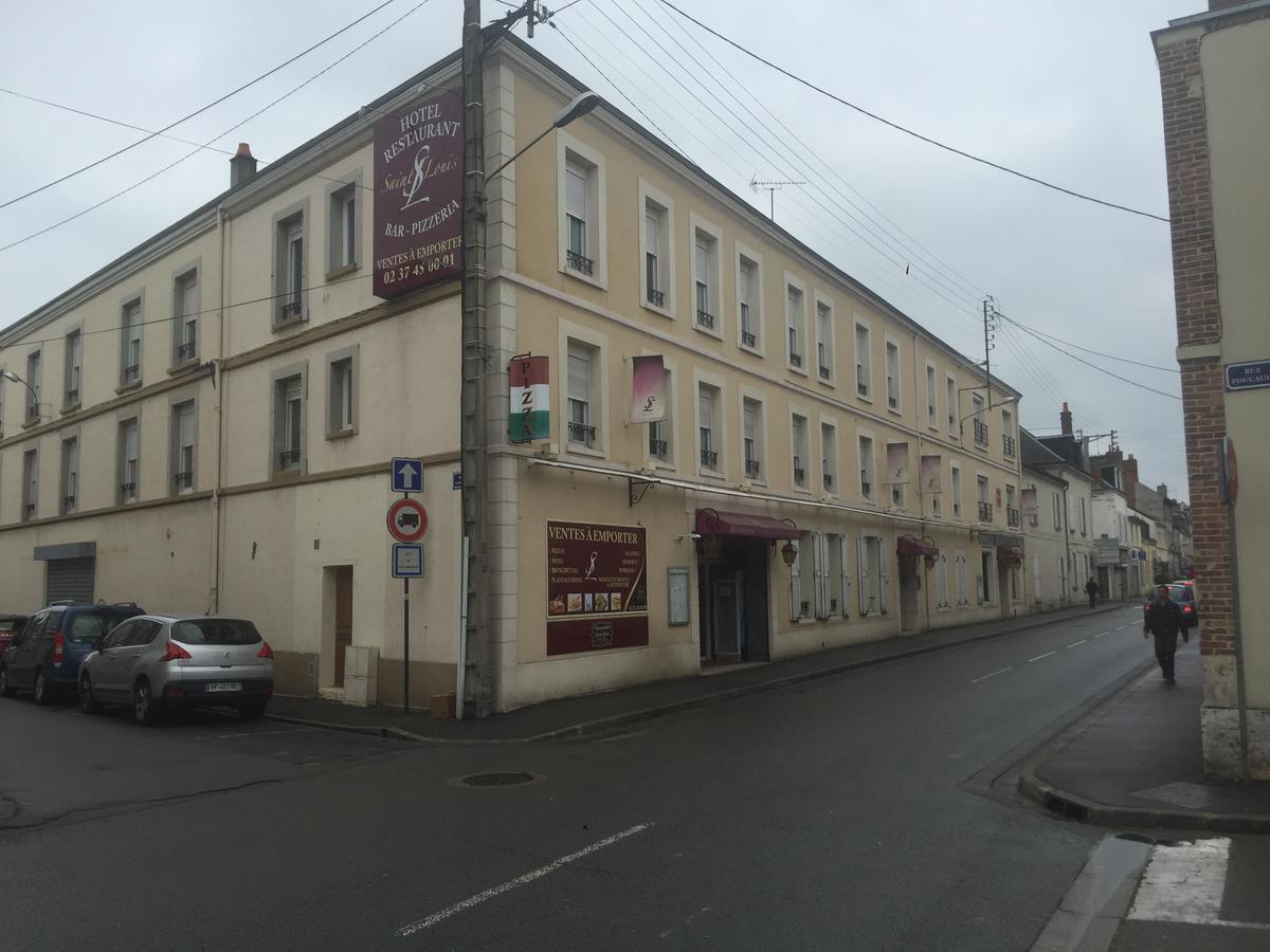 Hotel Restaurant Saint Louis Chateaudun Bagian luar foto