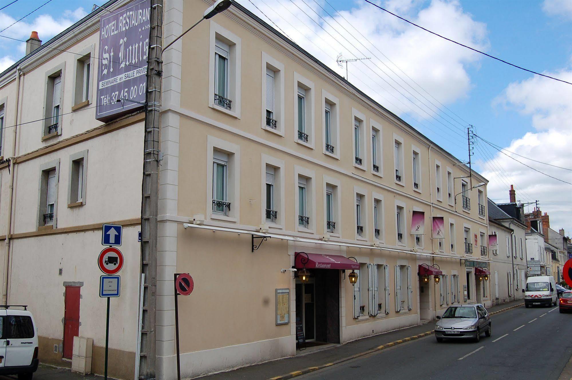 Hotel Restaurant Saint Louis Chateaudun Bagian luar foto